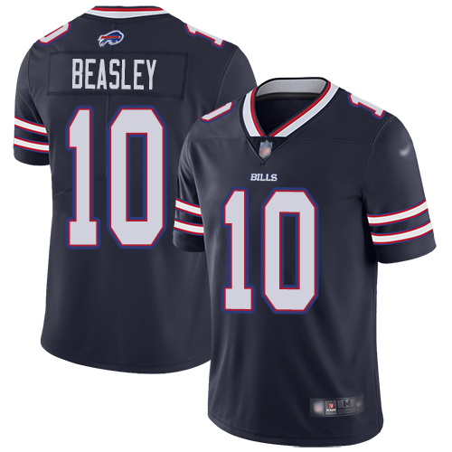 Men Buffalo Bills #10 Cole Beasley Limited Navy Blue Inverted Legend NFL Jersey->buffalo bills->NFL Jersey